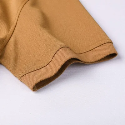 Поло Zegna Solid Color With Logo "Brown" фото № 4