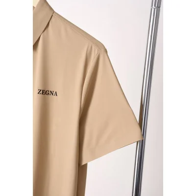 Поло Zegna With The Inscription "Beige" фото № 5 Поло Zegna With The Inscription "Beige" фото № 5