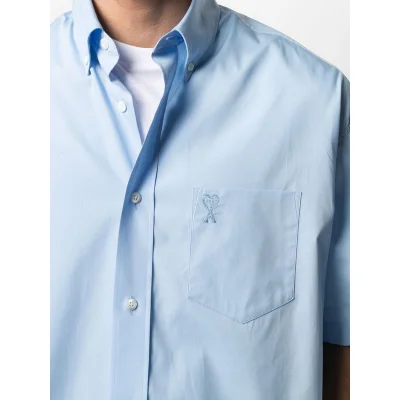 Рубашка Amiri Light Base "Blue" фото № 7