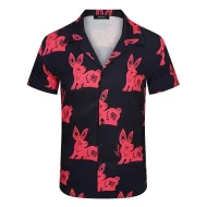 Рубашка Amiri Rabbit Print "Black"