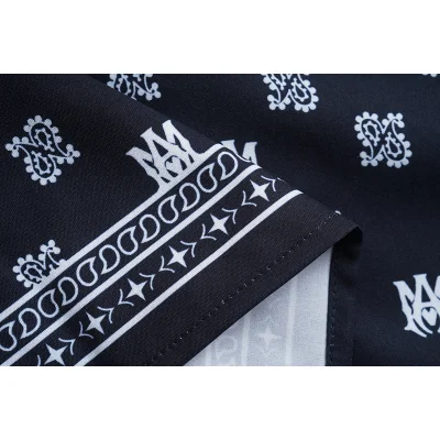 Рубашка Amiri Small Logos "Black" фото № 2