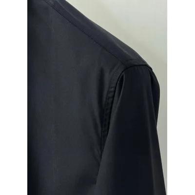 Рубашка Burberry Frontside White Logo Black Outline "Black" фото № 4