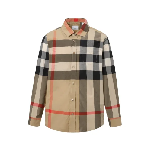Рубашка Burberry Vertical Stripes "Brown"