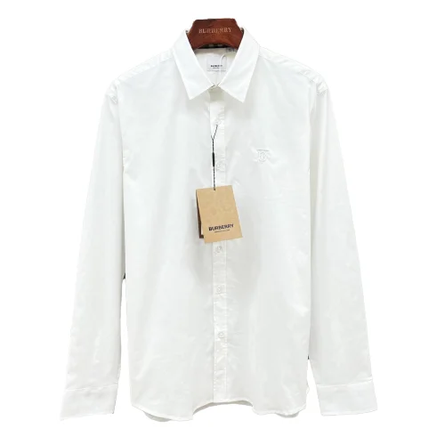 Рубашка Burberry Clear Frontisde Print Horse And Warrior "White"