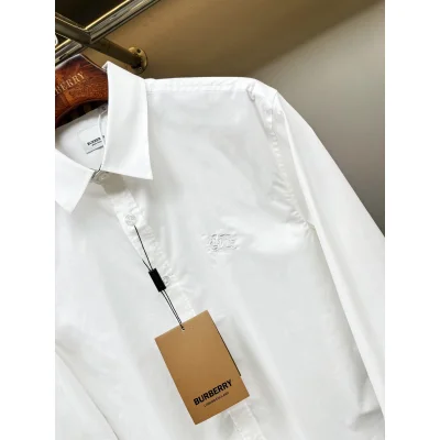 Рубашка Burberry Clear Frontisde Print Horse And Warrior "White" фото № 5