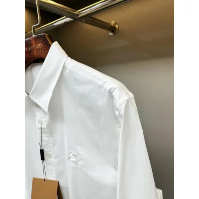 Рубашка Burberry Clear Frontisde Print Horse And Warrior "White" фото № 3