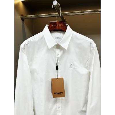 Рубашка Burberry Clear Frontisde Print Horse And Warrior "White" фото № 2