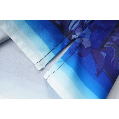 Рубашка Casablanca Large Palm Trees "Blue" фото № 3 Рубашка Casablanca Large Palm Trees "Blue" фото № 3