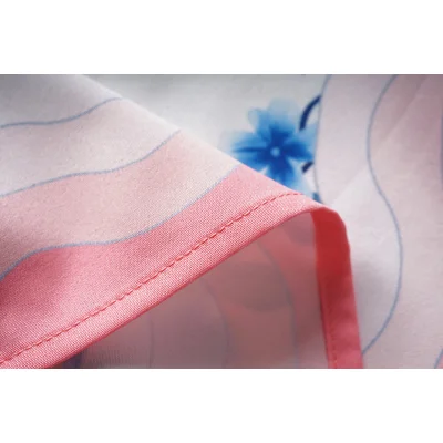 Рубашка Casablanca Varieties Of Flowers "White/Pink" фото № 5