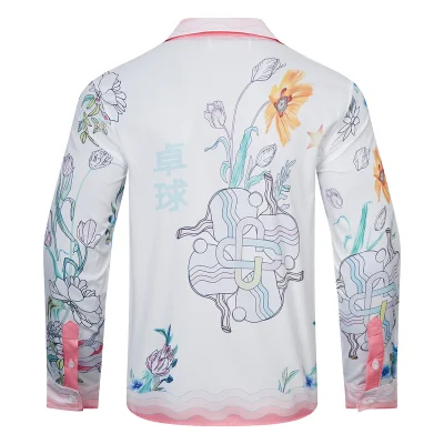 Рубашка Casablanca Varieties Of Flowers "White/Pink" фото № 9