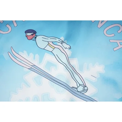 Рубашка Casablanca Being In Flight "Blue" фото № 2