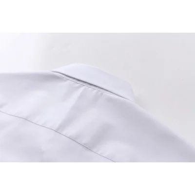 Рубашка Christian Dior Gray Logo On Pocket Couture "White" фото № 4