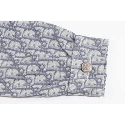 Рубашка Christian Dior Logo Shades Of Blue "Blue" фото № 6