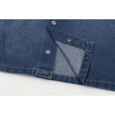 Рубашка Christian Dior Backside White Bee Dior Worldwide "Blue" фото № 5