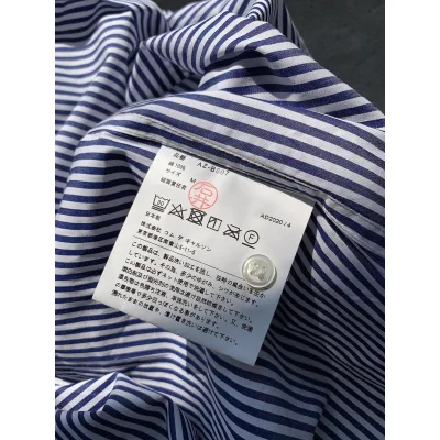 Рубашка Comme des Garcons Play Black Heart Eyes "Blue" фото № 8