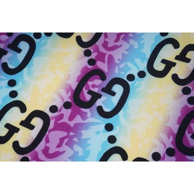 Рубашка Gucci Letter Print "Multicolor" фото № 3