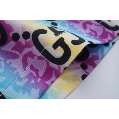 Рубашка Gucci Letter Print "Multicolor" фото № 5