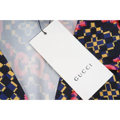 Рубашка Gucci Rhombus "Black" фото № 9