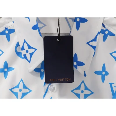 Рубашка Louis Vuitton Pattern Short Sleeve "White" фото № 9