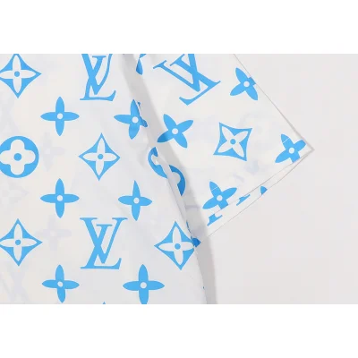 Рубашка Louis Vuitton Pattern Short Sleeve "White" фото № 3