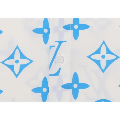 Рубашка Louis Vuitton Pattern Short Sleeve "White" фото № 6