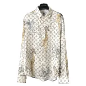 Рубашка Louis Vuitton Chapman Brothers Giraffe Elephant "White"