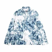 Рубашка Louis Vuitton Winter Style "White/Blue"