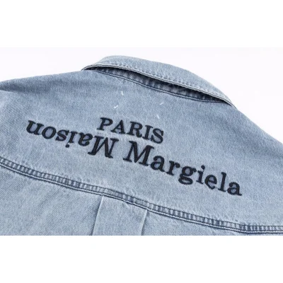 Джинсовая Рубашка Maison Margiela Numbers "Blue" фото № 5
