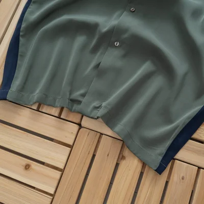 Рубашка Needles With Butterfly "Mint/Blue" фото № 5 Рубашка Needles With Butterfly "Mint/Blue" фото № 5