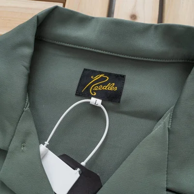 Рубашка Needles With Butterfly "Mint/Blue" фото № 8 Рубашка Needles With Butterfly "Mint/Blue" фото № 8