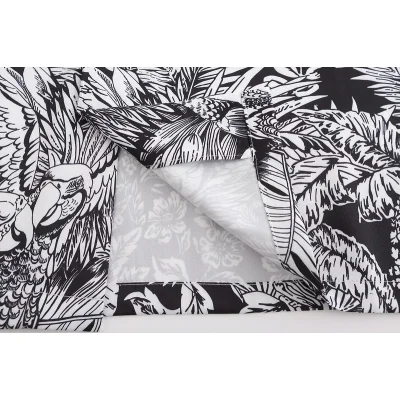 Рубашка Palm Angels Herbal Print "Black/White" фото № 7