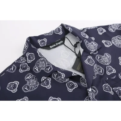 Рубашка Palm Angels Beautiful Print "Black/Violet" фото № 3 Рубашка Palm Angels Beautiful Print "Black/Violet" фото № 3