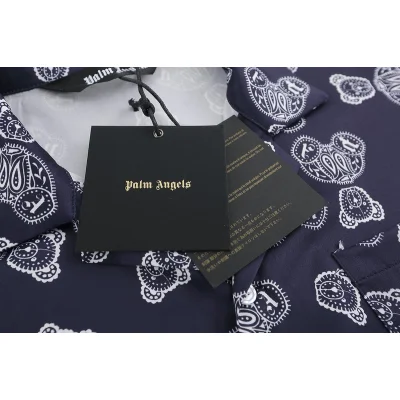 Рубашка Palm Angels Beautiful Print "Black/Violet" фото № 6 Рубашка Palm Angels Beautiful Print "Black/Violet" фото № 6