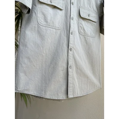 Рубашка Stone Island With Brand Instructions "Gray" фото № 8