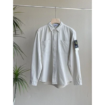 Рубашка Stone Island Classic "White" фото № 2