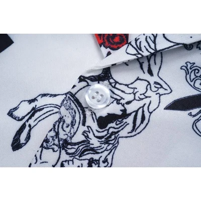 Рубашка Versace Logo And Angels Prints "White" фото № 7 Рубашка Versace Logo And Angels Prints "White" фото № 7