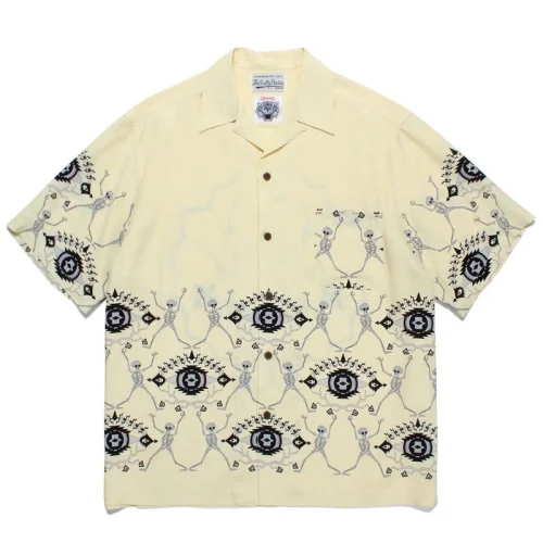 Рубашка Wacko Maria Spider "Yellow"