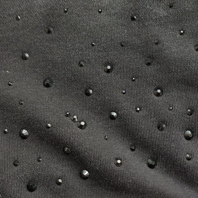 Шорты Alexander Wang Gradient With Rhinestones "Black" фото № 5