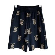 Шорты Burberry Lots of Logo "Black"