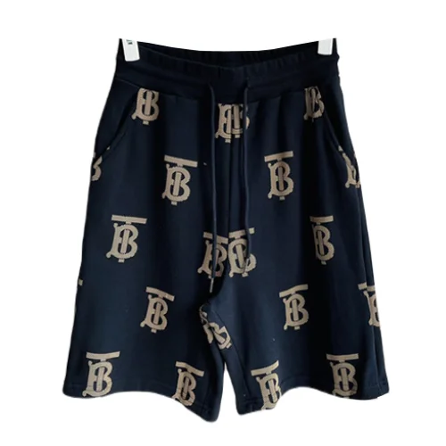 Шорты Burberry Lots of Logo "Black"