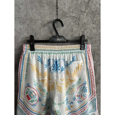 Шорты Casablanca Print Of Greece Blue And Yellow Patterns "Beige фото № 6