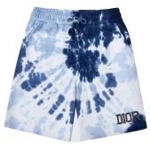 Шорты Christian Dior Color Stain "Blue, Dark Blue"