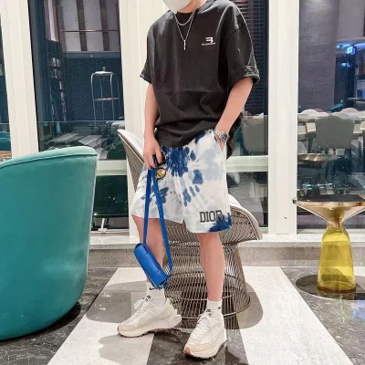 Шорты Christian Dior Color Stain "Blue, Dark Blue" фото № 5