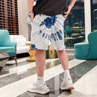 Шорты Christian Dior Color Stain "Blue, Dark Blue" фото № 4