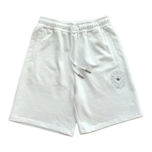Шорты Chrome Hearts Logo With Beads "White"