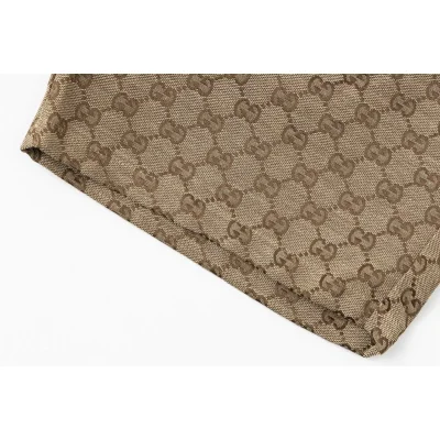 Шорты Gucci With Letter Print - Logo "Brown" фото № 8