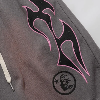 Шорты Hellstar Lightning Bolts "Gray" фото № 4