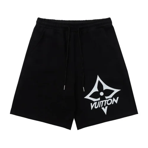 Шорты Louis Vuitton With Flower Logo "Black"