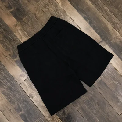 Шорты Moncler With White Emblem "Black" фото № 3 Шорты Moncler With White Emblem "Black" фото № 3