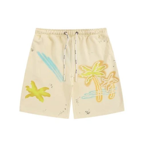 Шорты Palm Angels Summer Print And Logo "Cream"